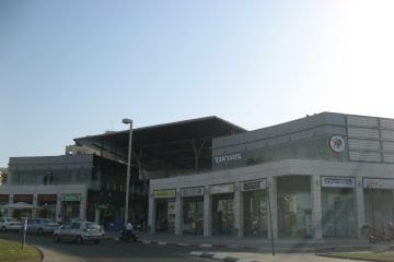 פרויקט קונסטרוקציית גג לקניון גנים פתח תקווה